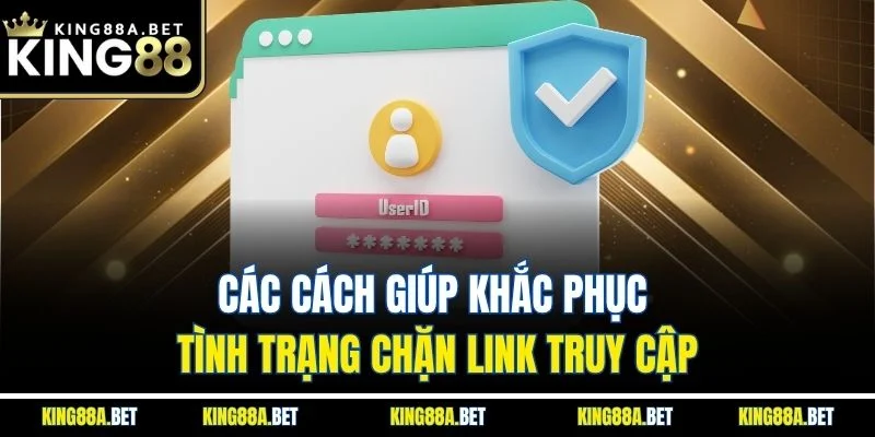 Các cách giúp khắc phục tình trạng chặn link truy cập